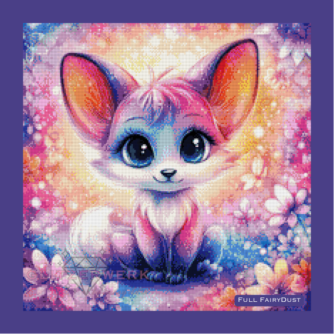Lilly Flauschohr by Sunny did it! 50x50cm 50 Farben/120 Farben