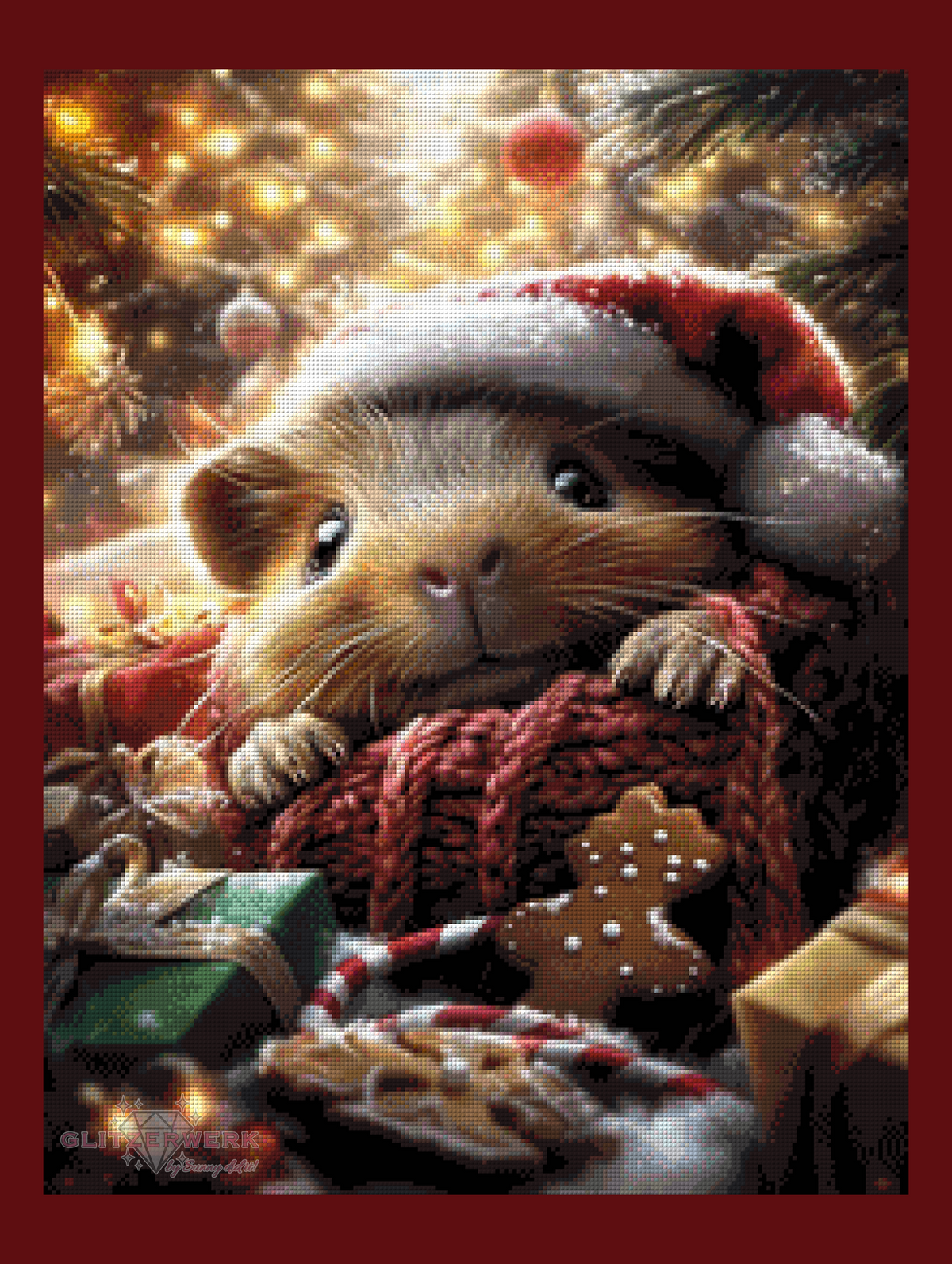 Hüter der Geschenke by Sunny did it! 50x65cm 120 Farben