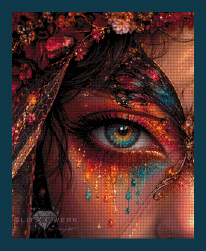 Tränen der Magie by nerdylovelythings 60x75cm 110 Farben