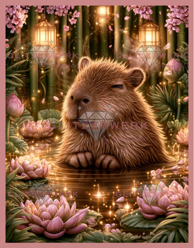 König der Gelassenheit by Sandrietta_ai 50x65cm 120 Farben