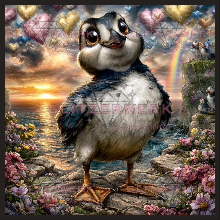 Puff-in Love by Sunny did it! 60x60cm 125 Farben