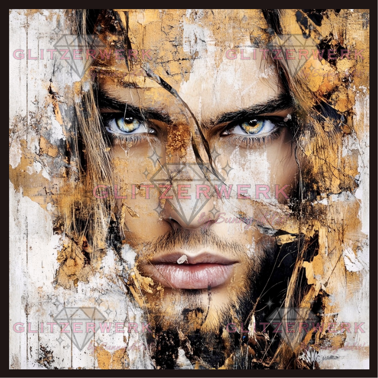 Der Blick dahinter by CaroFelicia 60x60cm 115 Farben