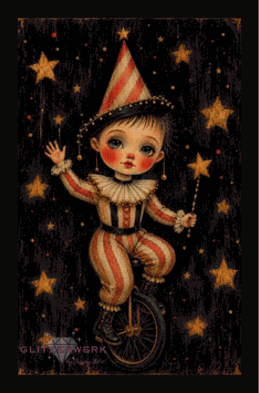 Kinder der Sterne - Sternenreiter by Cre8tive Diamond Art 50x80cm 70 Farben