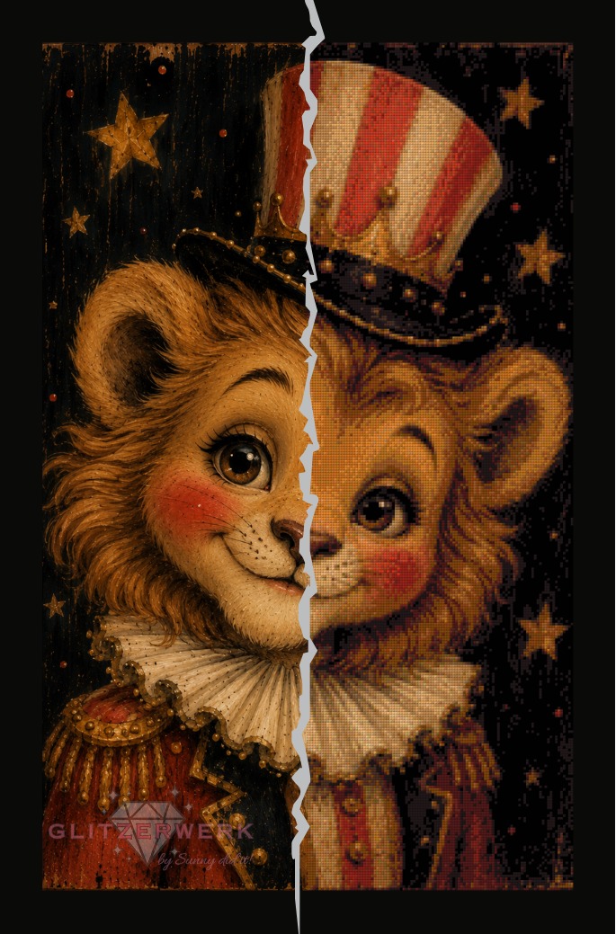 Kinder der Sterne - Sternenkönig by Cre8tive Diamond Art 50x80cm 50 Farben