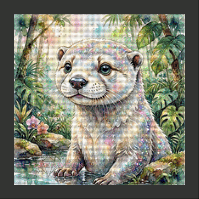 Regenbogenglanz by AI Design by JB 50x50cm 115 Farben