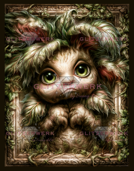 Wurzelkind by Sunny did it! 40x52cm 80 Farben