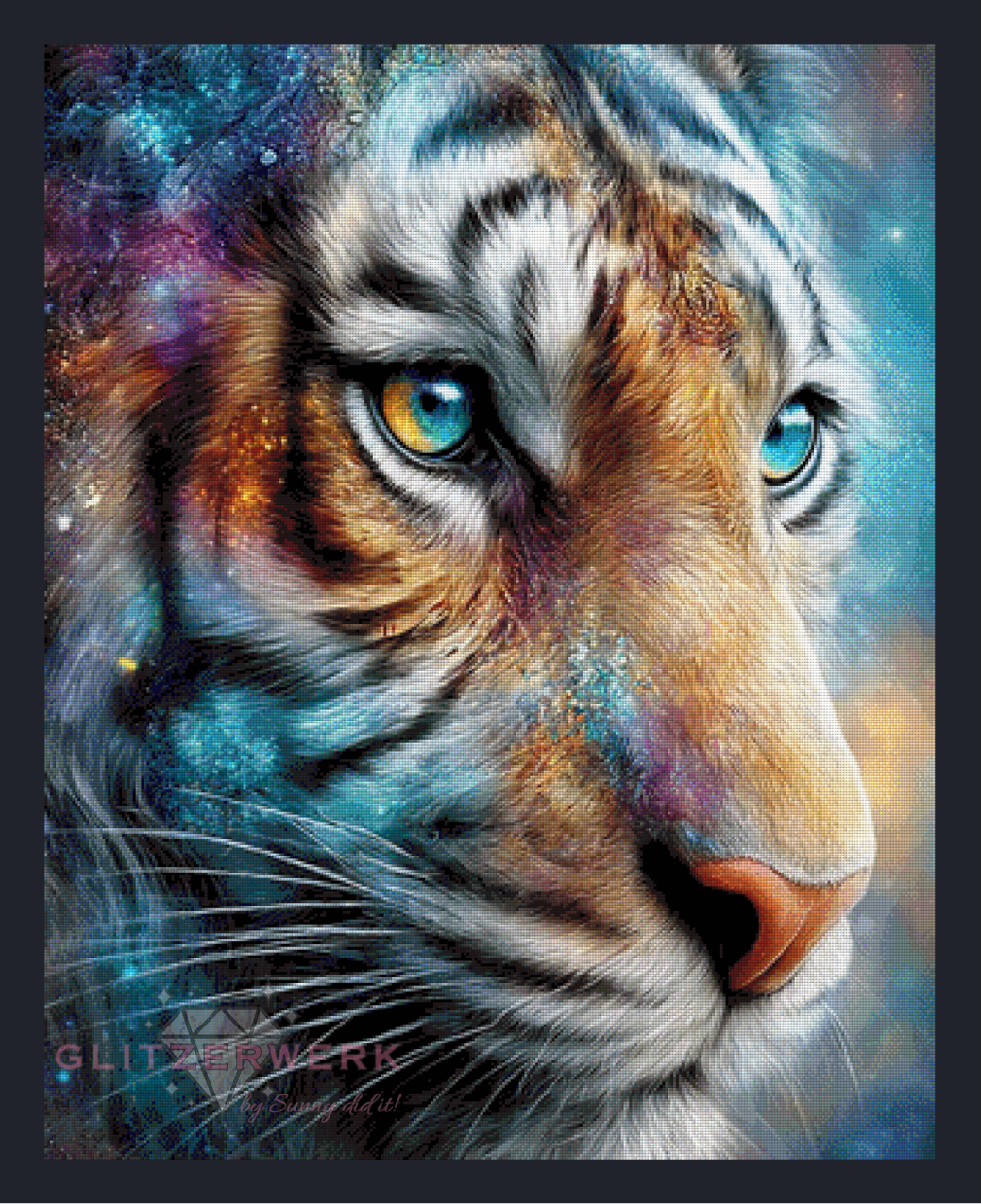 Licht der Wildnis by Pixel Zauber 80x100cm 220 Farben