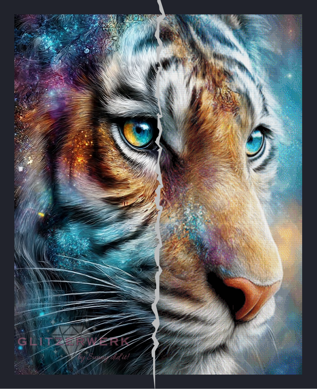 Licht der Wildnis by Pixel Zauber 80x100cm 220 Farben