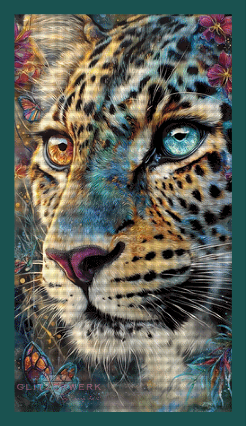 Leopardenzauber by CaroFelicia 60x110cm 195 Farben