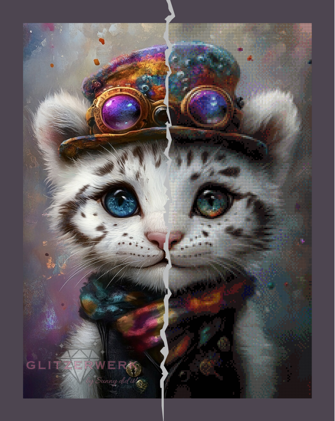 Der kleine Entdecker by CaroFelicia 50x65cm 140 Farben