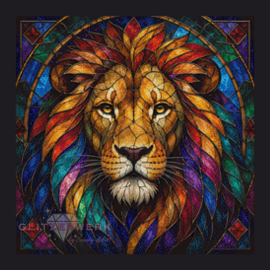 Prisma des Königs by Christa.fe KI 60x60cm 180 Farben