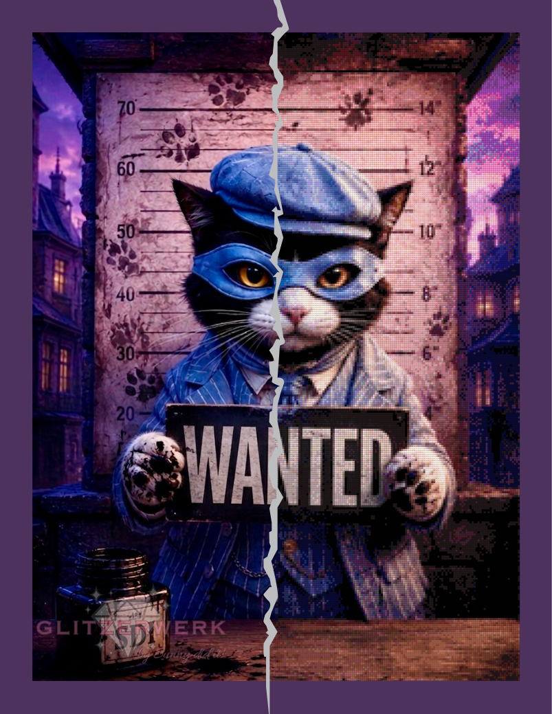 Wanted by ST-Design 60x80cm 125 Farben