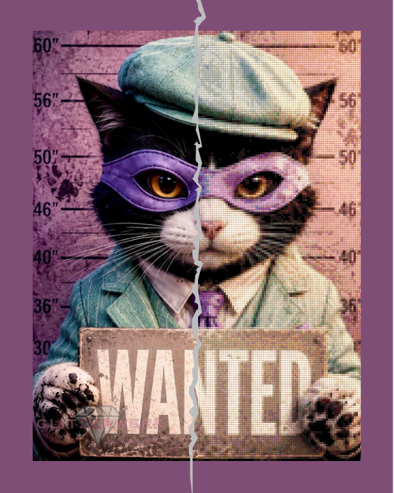 Wanted 2.0 by ST-Design 40x50cm 90 Farben