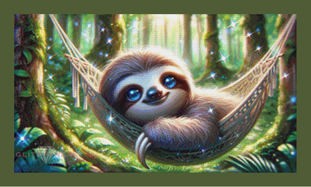 Lazy Day by Lexxy.ai 80x45cm 110 Farben