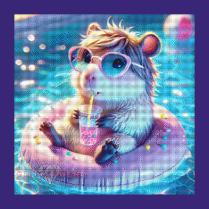 Poolparty by Lexxy.ai 50x50cm 95 Farben
