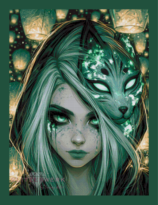 Fuchsgeist by Sweet_Loco_AI 60x80cm 120 Farben