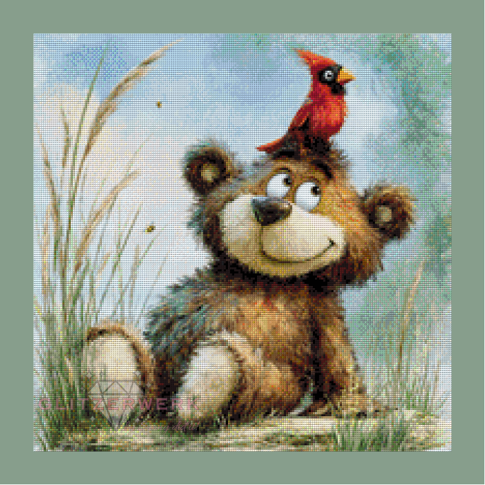 Beste Freunde by Marli Forst 50x50cm/60x60cm