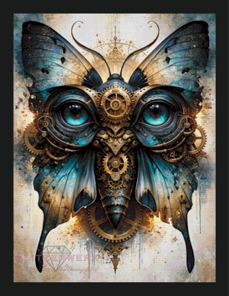 Augen der Zeit by Sweet_Loco_AI 60x80cm 180 Farben