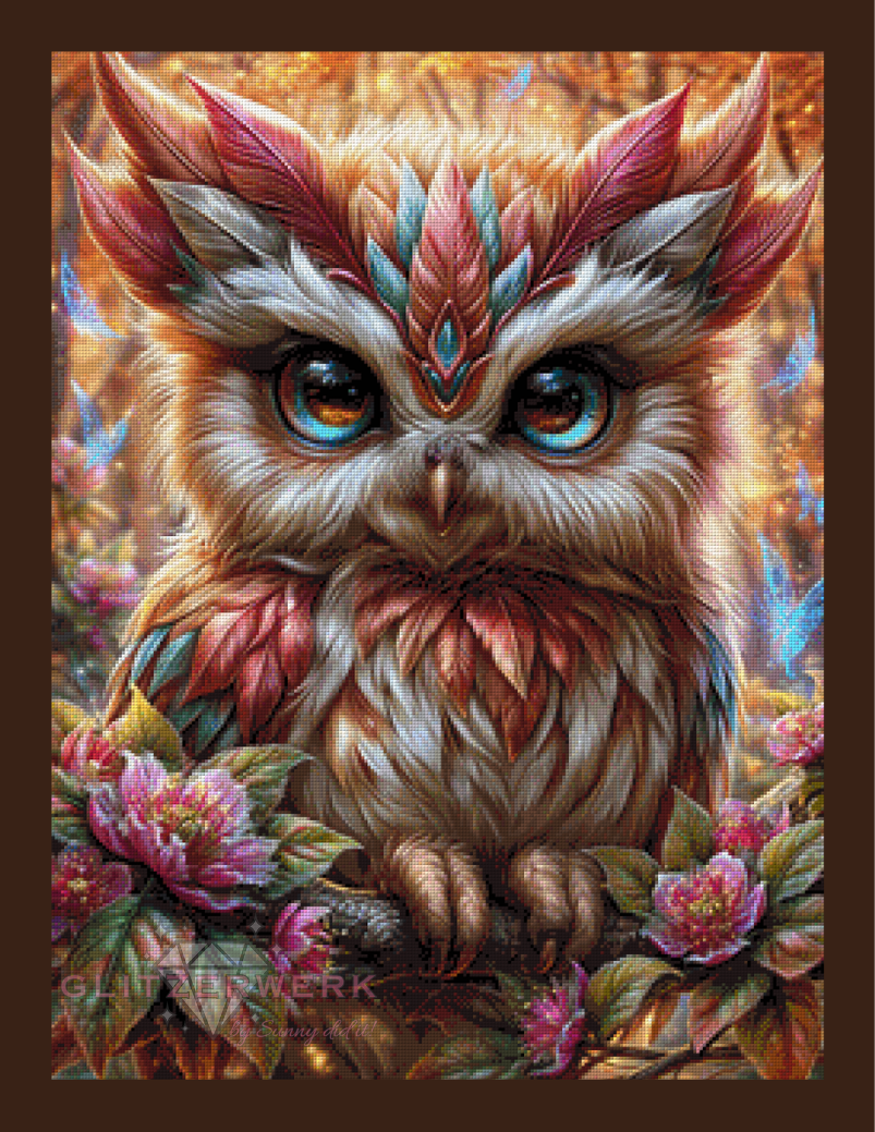 Federzauber by Sweet_Loco_AI 60x80cm 170 Farben
