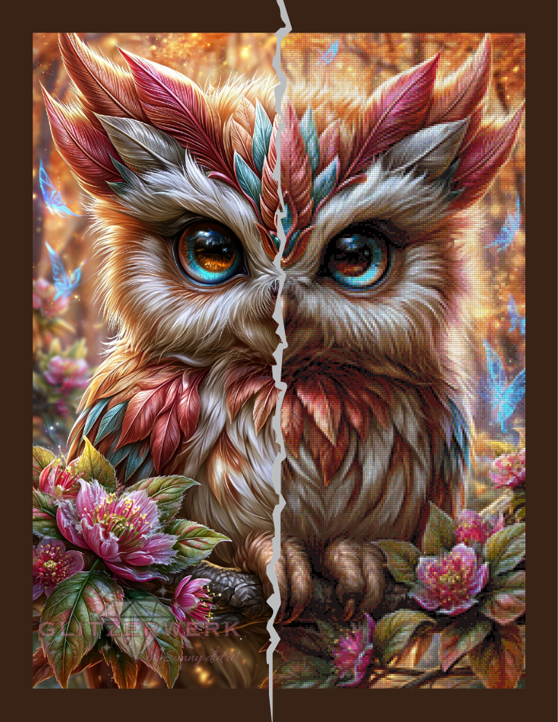 Federzauber by Sweet_Loco_AI 60x80cm 170 Farben