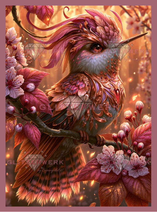 Blütenlied by Sweet_Loco_AI 40x55cm 110 Farben