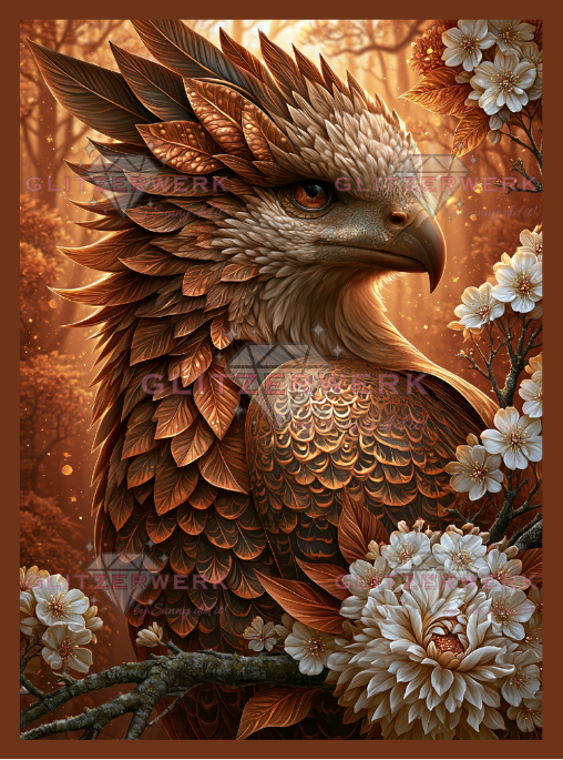 Sonnenwächter by Sweet_Loco_AI 40x55cm 110 Farben