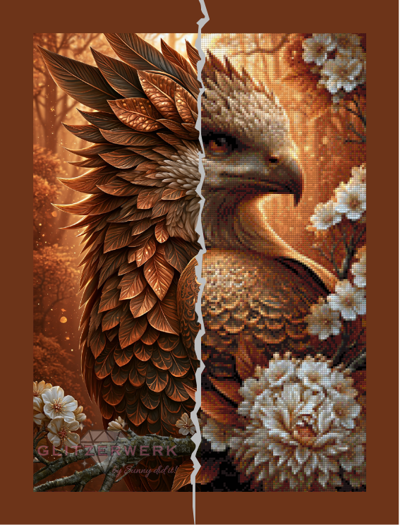 Sonnenwächter by Sweet_Loco_AI 40x55cm 110 Farben