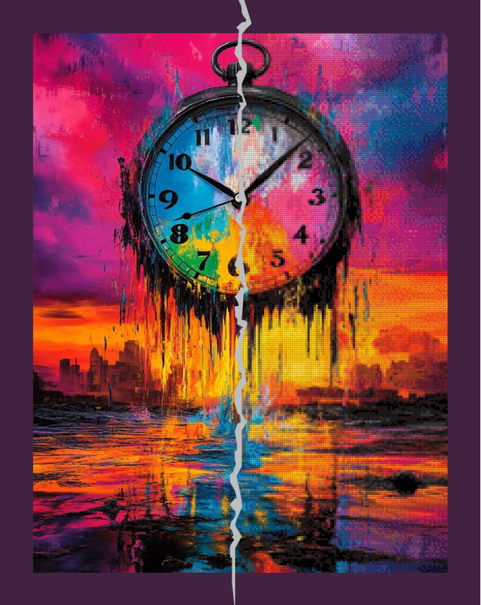 Time for by CaroFelicia 50x65cm 155 Farben