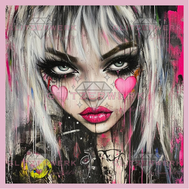 Sweetheart by CaroFelicia 60x60cm 125 Farben