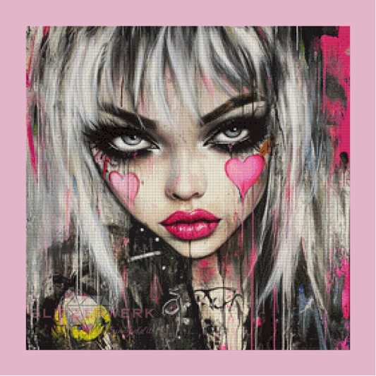 Sweetheart by CaroFelicia 60x60cm 125 Farben