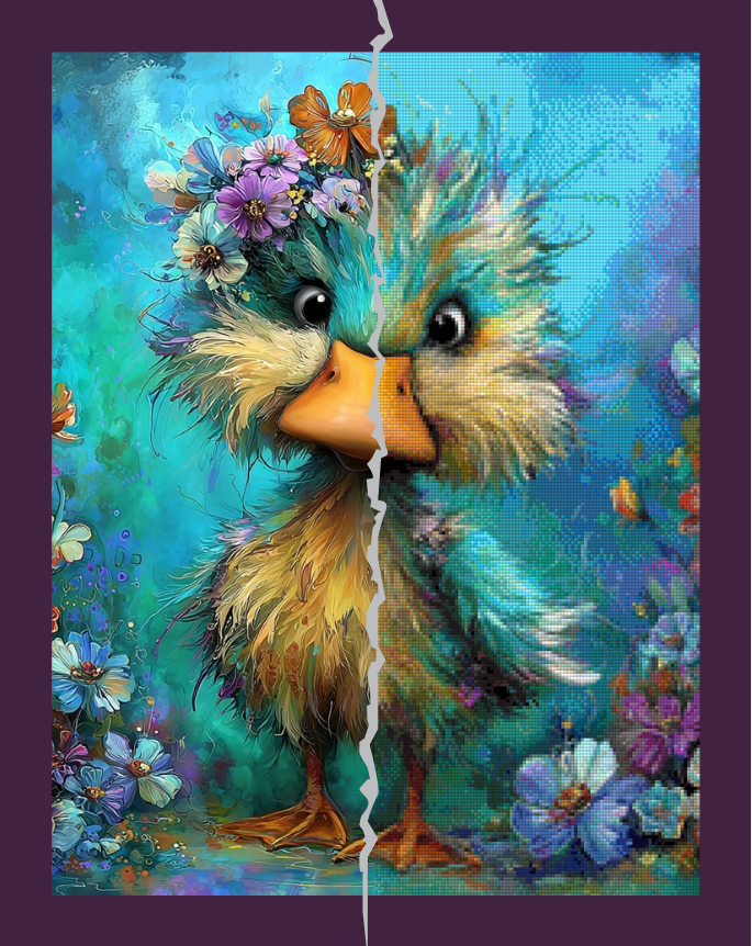 Daisy by CaroFelicia 50x65cm 150 Farben