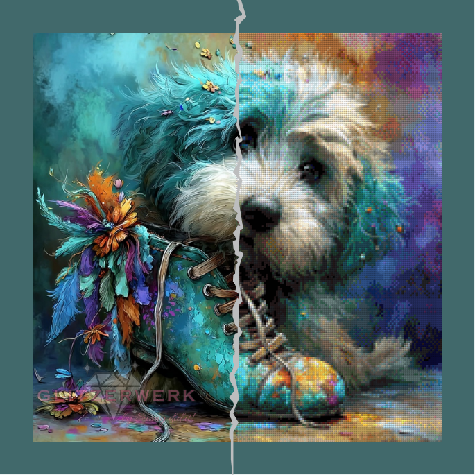 Ich mach gar nichts by CaroFelicia 50x50cm 135 Farben