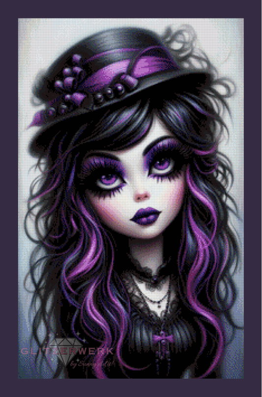 Gothic Vibes by Christa.fe KI 50x80cm 80/86 Farben