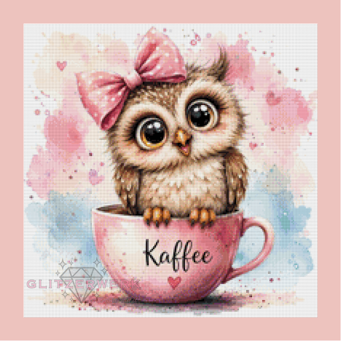 Kaffeeeule by Christa.fe KI 50x50cm 95 Farben