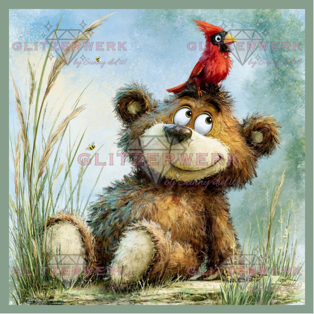 Beste Freunde by Marli Forst 50x50cm/60x60cm