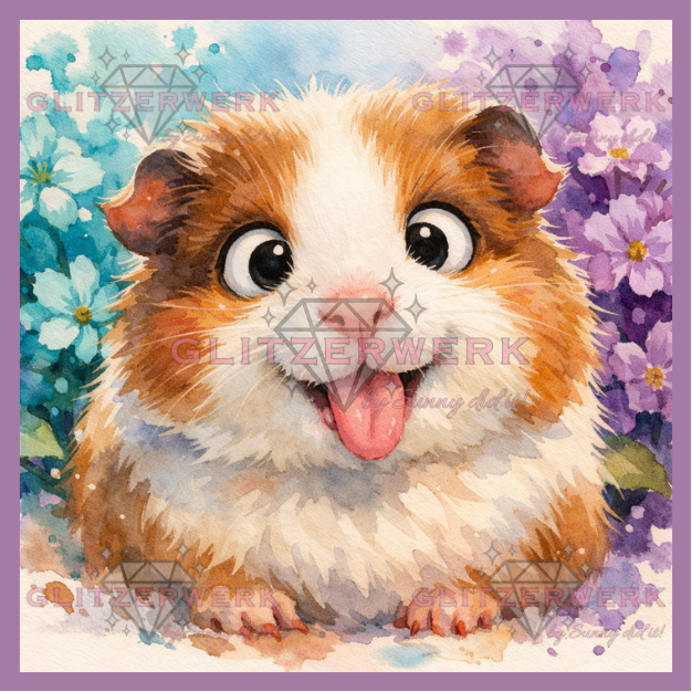 Kleiner Wirbelwind by Teddy's Kreativchaos 50x50cm 120 Farben