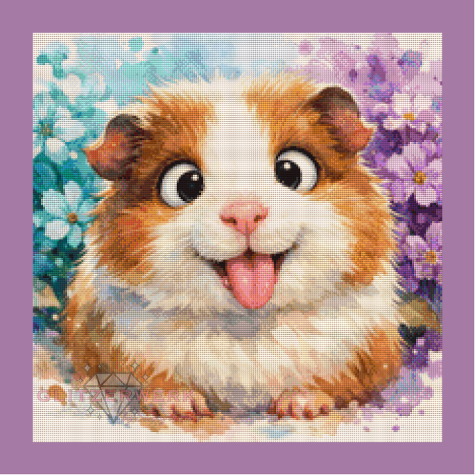 Kleiner Wirbelwind by Teddy's Kreativchaos 50x50cm 120 Farben