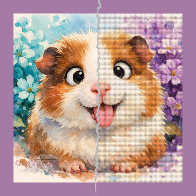 Kleiner Wirbelwind by Teddy's Kreativchaos 50x50cm 120 Farben