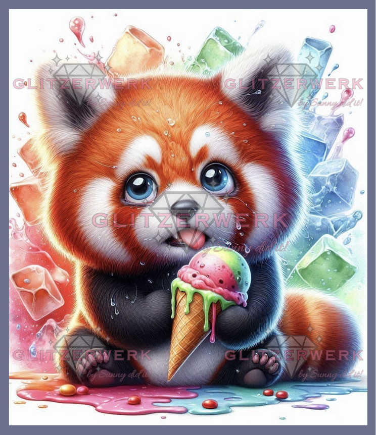 Eiszeit by Teddy's Kreativchaos 60x70cm 120 Farben