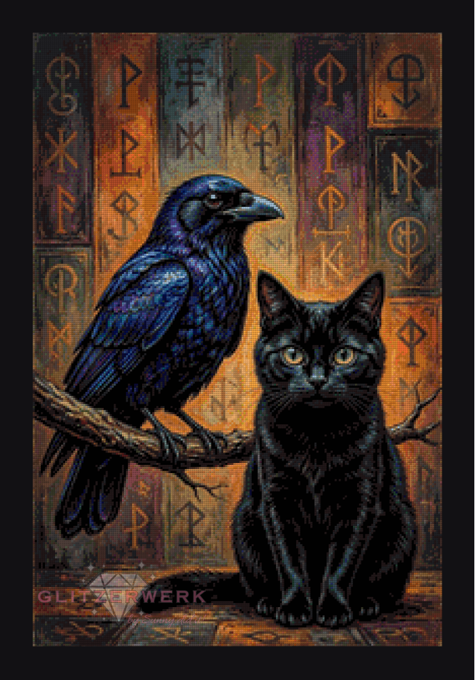 Wächter der Runen by Teddy's Kreativchaos 50x75cm 80 Farben