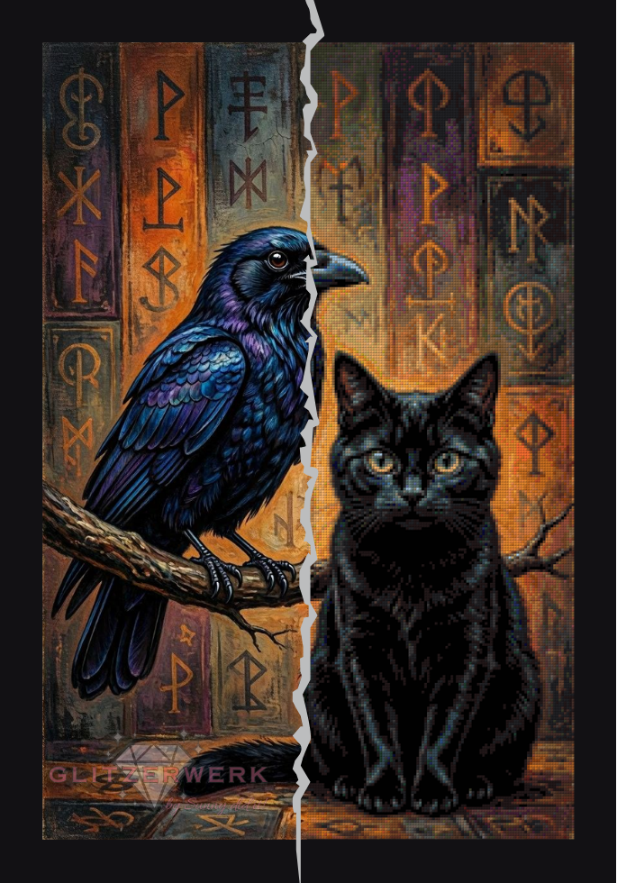 Wächter der Runen by Teddy's Kreativchaos 50x75cm 80 Farben