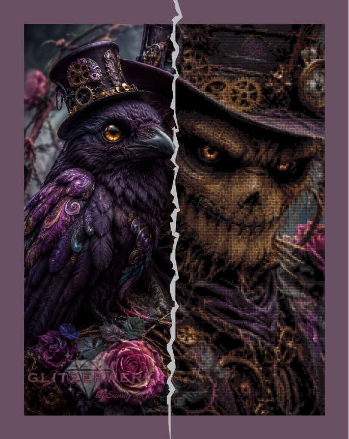 Halloween Friends by nerdylovelythings 50x65cm 70 Farben