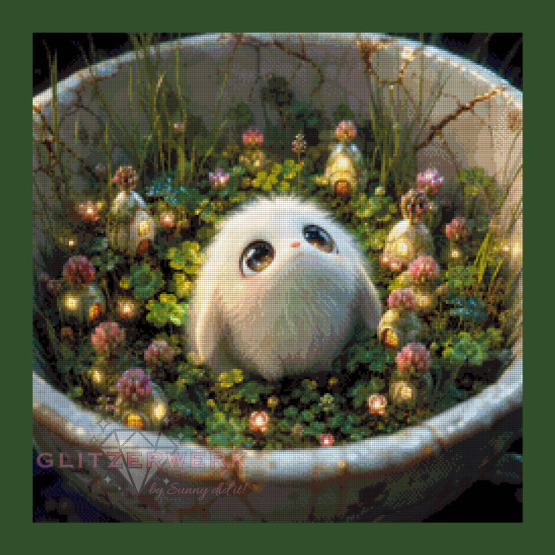 Little Moss Spirit by nerdylovelythings 60x60cm 100 Farben