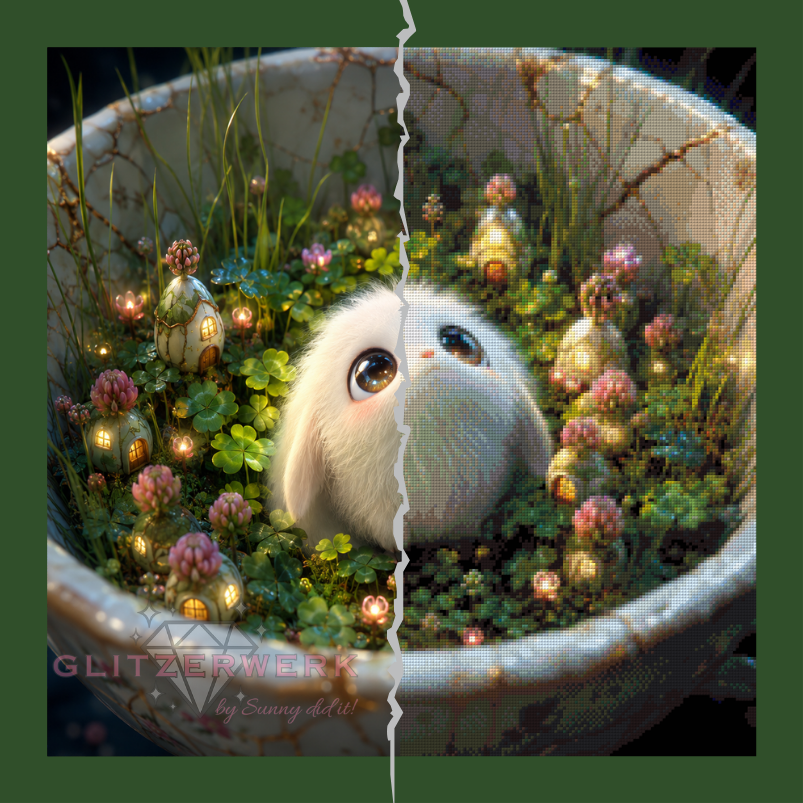 Little Moss Spirit by nerdylovelythings 60x60cm 100 Farben