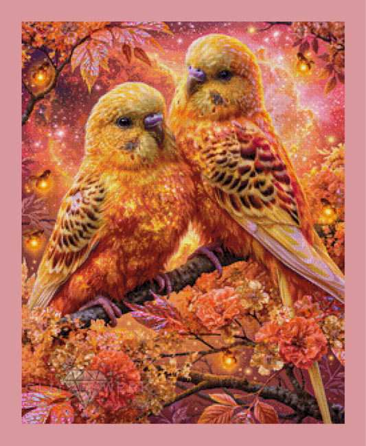 Goldener Herbstzauber by Funkelreich 60x75cm 95 Farben