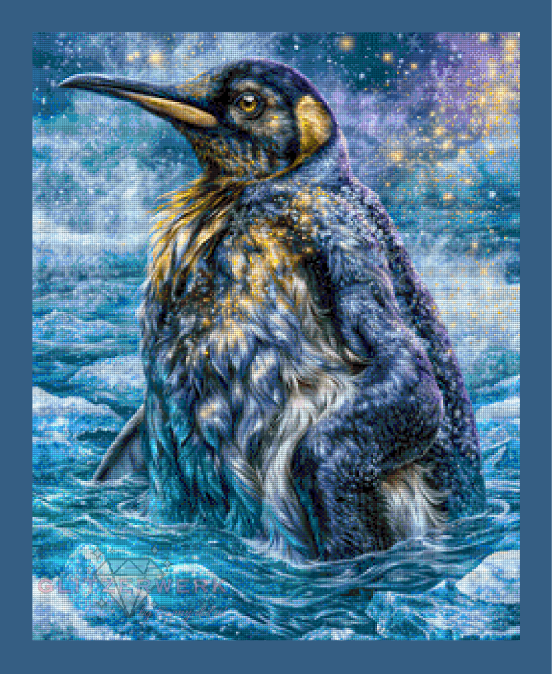 Polarzauber by Funkelreich 60x75cm 100 Farben