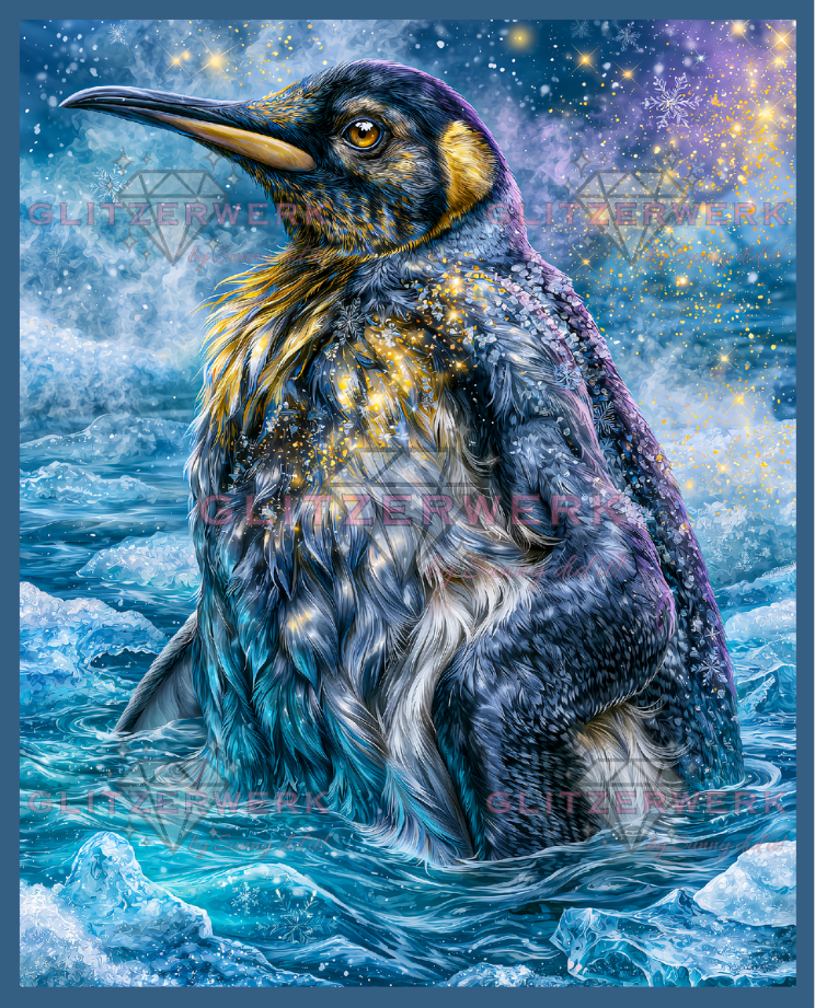 Polarzauber by Funkelreich 60x75cm 100 Farben