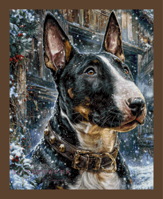 Wächterin des Winters by Funkelreich 60x75cm 110 Farben