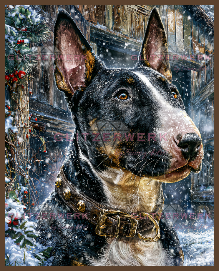 Wächterin des Winters by Funkelreich 60x75cm 110 Farben