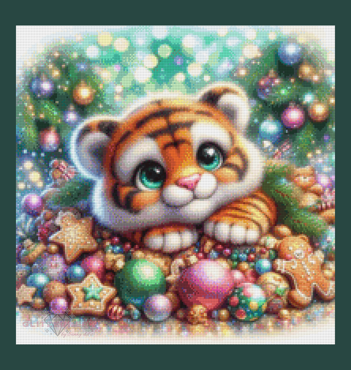 Plätzchenzeit by Teddy's Kreativchaos 50x50cm 120 Farben